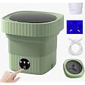 SeMi AuToMaTiC FoLdInG 9L SmAlL MiNi WaShInG MaChInE WiTh DrYeR DeEp CLeAnInG FoR UnDeRwEaR WaShINg MaChInE SeMi AuToMaTiC