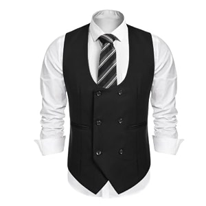 Semi Formal Waistcoat for Men Cotton Jacket
