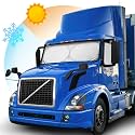 Semi-Truck Sun Shade for Windshield & Side Window, Fits Freightliner Volvo
