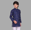 SEMINO Boys Printed Straight Kurta