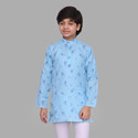 SEMINO Boys Printed Straight Kurta