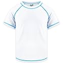 Semois Boys Rash Guard Swim Shirt Short Sleeve Swimwear Toddler Kids Youth Rashguard Water Shirt UPF+ 50 Quick Dry Shirt