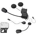 Sena Adult W/Harmon 50S Universal Clamp kit with Sound by Harman Kardon Speakers and Mic, Black, One Size US