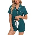 Senert Womens Pajamas Sets Short Sleeve Sleepwear Nursing Pj Set