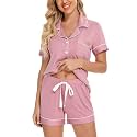 Senert Womens Pajamas Sets Short Sleeve Sleepwear Nursing Pj Set