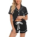 Senert Womens Pajamas Sets Short Sleeve Sleepwear Nursing Pj Set