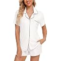 Senert Womens Pajamas Sets Short Sleeve Sleepwear Nursing Pj Set