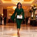 SeNight Women Elegant Church Dress Bodycon Business