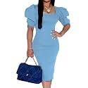SeNight Women's High Waist Denim Mini Skirt Frayed Hem Stretchy