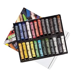 sennelier extra soft blue pastel set of 24 - introductory