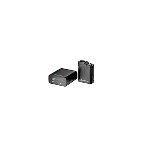 sennheiser digital wireless profile mic 1tx1rx with ultra-portable charging bar 200mts range 7hr of backup auto backup ideal for content creators filmmakers podcasters live events
