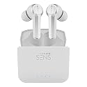 SENS CNATRA 1 Bluetooth Headset with Intelligent Insta Connect (IIC), ENC, Voice Assistant and up to 22hrs Playback (Mirage White, True Wireless)