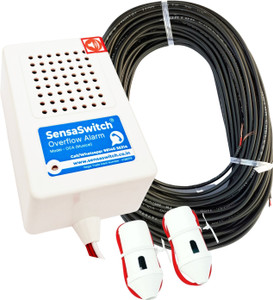 sensaswitch water tank overflow alarm bell model-oca musical water sensor  90 feet wire wired sensor security system