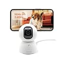 SensForge 2.5K Indoor Pan-Tilt Security Camera, 360° Dual-Band 2.4/5GHz Wi-Fi Camera for Home, Smart AI Human &amp; Pet &amp; Motion Detection, Two-Way Talk, No Subscription Required (1, White)