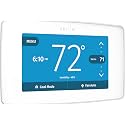 Sensi Touch Smart Thermostat by Emerson with Touchscreen Color Display, Programmable, Wi-Fi, Mobile App, Easy DIY, Data Privacy, Works with Alexa, Energy Star Certified, ST75W-White, C-Wire Required