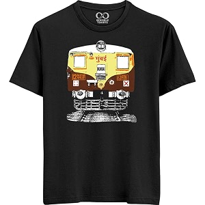 Mumbai Train Unisex Men Women Regular Fit