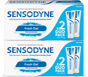 SENSODYNE Daily Sensitivity Protection Fresh Gel Combo