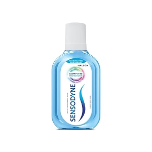 sensodyne mouthwash complete protection all in one mouth wash for sensitivity protection dentist recommended strong teeth and lasting freshness pack of 250mlpack of 2