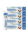 Sensopil Gel Whitening Toothpaste, Dual Action Formula For Deep Repair Of Sensitive Teeth Toothpaste (500 g, Pack of 4)