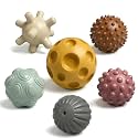 Sensory Balls for Babies 6-12 Months, 6PCS Textured Ball Set