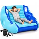 Sensory Rocker Chair with Air Pump, Portable Inflatable Rocking Toy