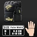 Senston MMA Gloves Grappling Sparring for Man & Woman, Martial Arts Training Boxing, Taekwondo Karate Muay Thai UFC
