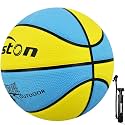 Senston Size 5/6/7 Outdoor Basketball Premium Grip with Pump for Men Women