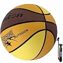 Senston Size 5/6/7 Outdoor Basketball Premium Grip with Pump for Men Women