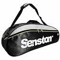 Senston Tennis/Badminton Racket Bag,Single Shoulder Racket Bag,Waterproof And Dustproof. (Pink)