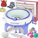 SENTRO 48 Needles Knitting Machine with Row Counter,Express Crochet Machine