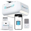 Sentry BU400 Smart Garage Door Opener, Heavy-Duty 3/4 Horsepower Equivalent DC Motor, Integrated Edge-to-Edge 3000-Lumen LED, with Beam Home App for Smart Garage Control, White