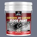 SENVEN Acrylic Semi-Gloss Gray Garage Floor Coating Kit, Professional Concrete & Garage Floor Paint 1 Gallon, Concrete Paint for Basement Floors, Porches, Cement Driveways Concrete Coating System