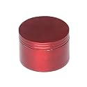 SEPARATE WAY Classic Metallic Herb Crusher, Grinder Medium with Honey Dust Filter with 4 Part (Red, 42MM)