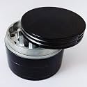 SEPARATE WAY Classic Metallic Herb Crusher, Grinder Medium with Honey Dust Filter with 4 Part (Red, 52MM)