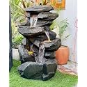 Sepborn Water Fountain Outdoor Big Size Garden Decorative Stone Water Fountain, 101 cm Height