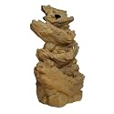 Sepborn Water Fountain Outdoor Big Size Garden Decorative Driftwood Water Fountain, 45 cm Height with LED Lights Water Pump