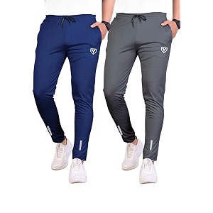 septem men39s polyster track pants for active lifestyles stylish design comfortable and versatile active wear combo pack of 2