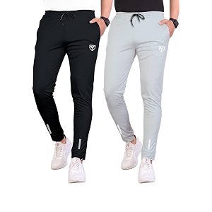 septem men39s polyster track pants for active lifestyles stylish design comfortable and versatile active wear combo pack of 2