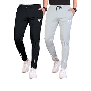 septem men39s polyster track pants for active lifestyles stylish design comfortable and versatile active wear combo pack of 2