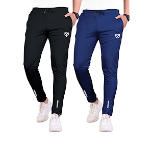 septem men39s polyster track pants for active lifestyles stylish design comfortable and versatile active wear combo pack of 2