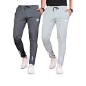 Septem Men's Polyster Track Pants for Active Lifestyles, Stylish Design Comfortable and Versatile Active Wear Combo Pack of 2