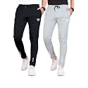 Septem Men's Polyster Track Pants for Active Lifestyles, Stylish Design Comfortable and Versatile Active Wear Combo Pack of 2