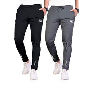 septem men39s polyster track pants for active lifestyles stylish design comfortable and versatile active wear combo pack of 2