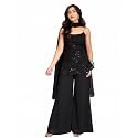 Sequin Embroidered Women39s Kurta Palazzo Set with