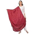 Multicolor Chinnon Sequins Butti Dupatta for Women