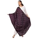 Multicolor Chinnon Sequins Butti Dupatta for Women