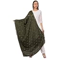 Multicolor Chinnon Sequins Butti Dupatta for Women