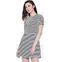 Sera Navy Striper Dress