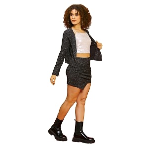 Sera Women Casual Open Front Crop Shrug