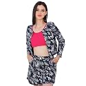 Sera Women Casual Open Front Crop Shrug